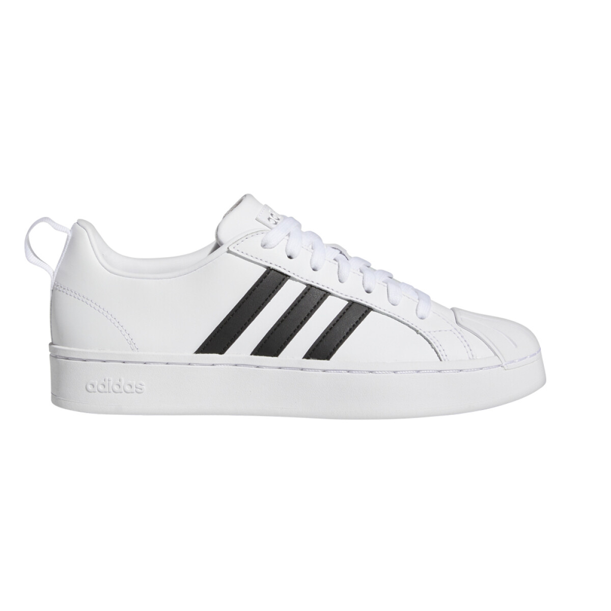 Championes adidas Court Low - White & Black 
