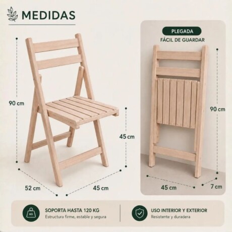 Set de exterior plegable Set de exterior plegable