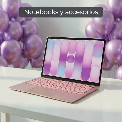 Notebooks y accesorios aniversario 10
