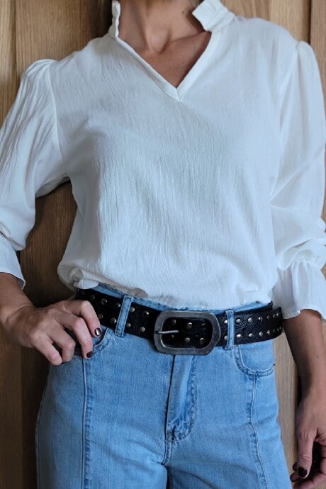 Cinto Snake Negro Combinado