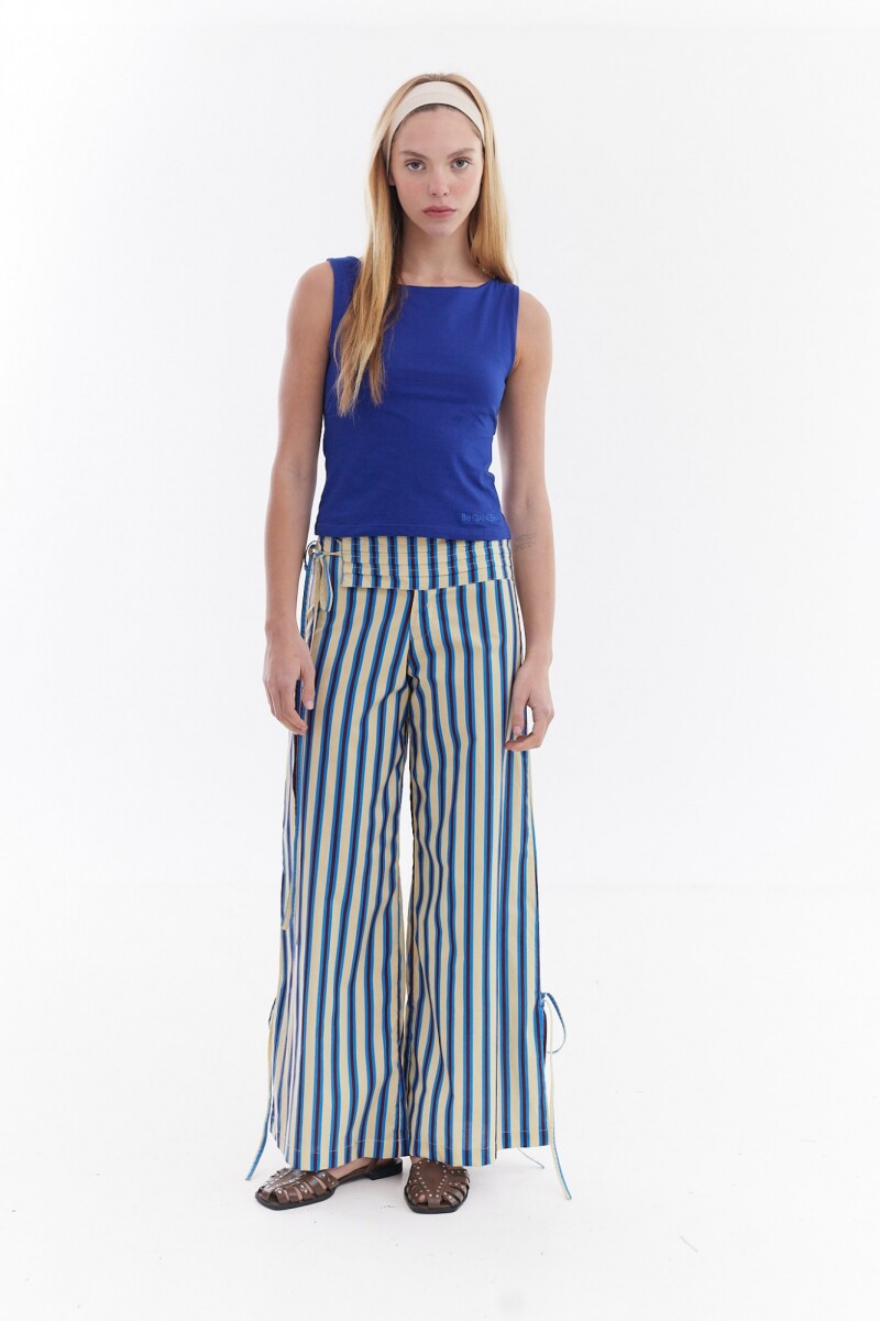 Pantalón Ukla - Amarillo Rayado 