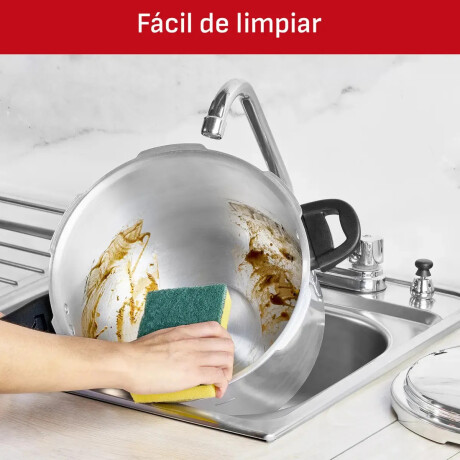 Olla express presión Tefal 8L aluminio 5 sistemas seguridad c/tapa Olla express presión Tefal 8L aluminio 5 sistemas seguridad c/tapa