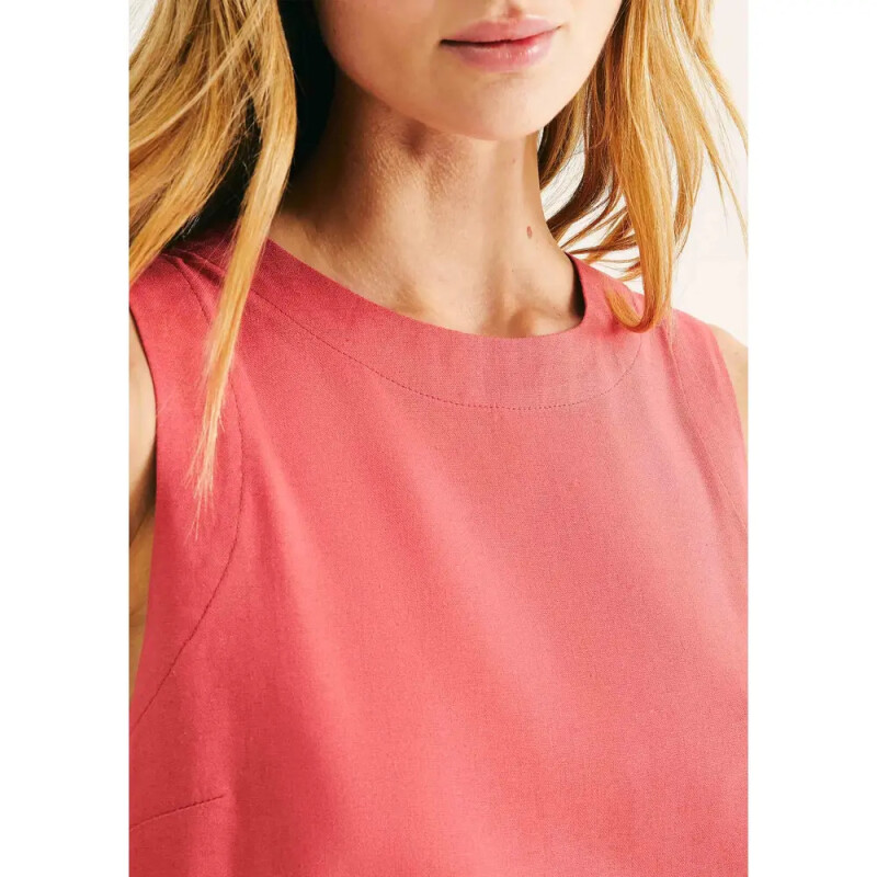 CAMISETA REGATA FEM ROSA MEDIO