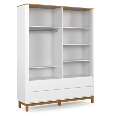 PLACARD 4 PUERTAS MDF BLANCO FLOW KIDS