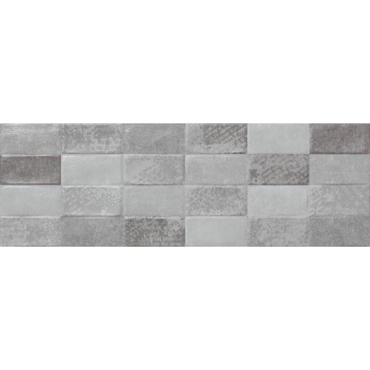 Revestimiento Portland Mos Otus Gris "a" 20x60 Cm 