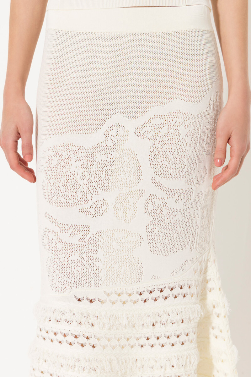 POLLERA CERISE Beige