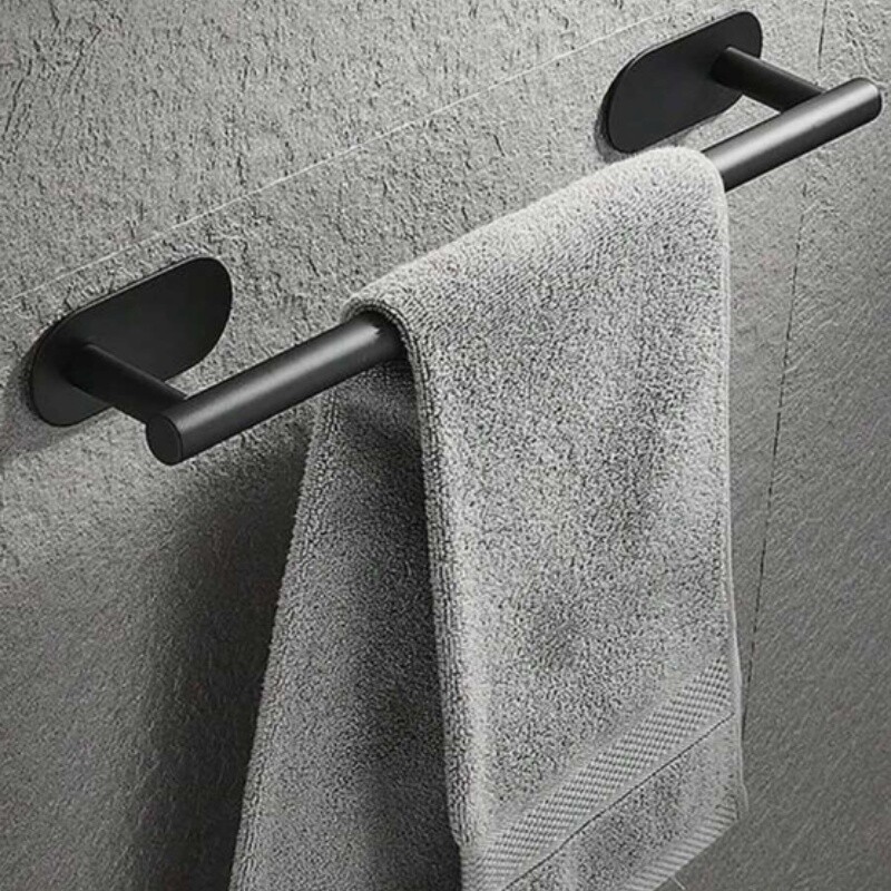 Juego accesorios adhesivos para baño 4 piezas acero inoxidable Juego accesorios adhesivos para baño 4 piezas acero inoxidable