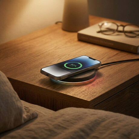 Cargador Inalámbrico Klasse | Conección por cable Type-c incluido Cargador Inalámbrico Klasse | Conección por cable Type-c incluido