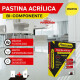 PASTINA ACRILICA BI-COMPONENTE MARRON ABSORCION PARA PIEZA 000