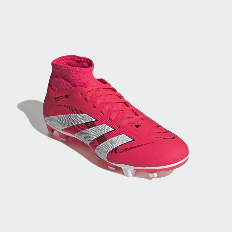 Championes Adidas Predator Club Firme/Multiterreno Rojo