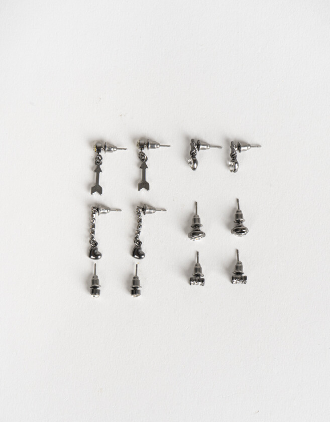 Aros Sets Con strass Set De Aros Con Strass - Dorado