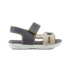 Sandalias Molekinho con Velcro de Niños - 2135.137-13958 Cafe-beige