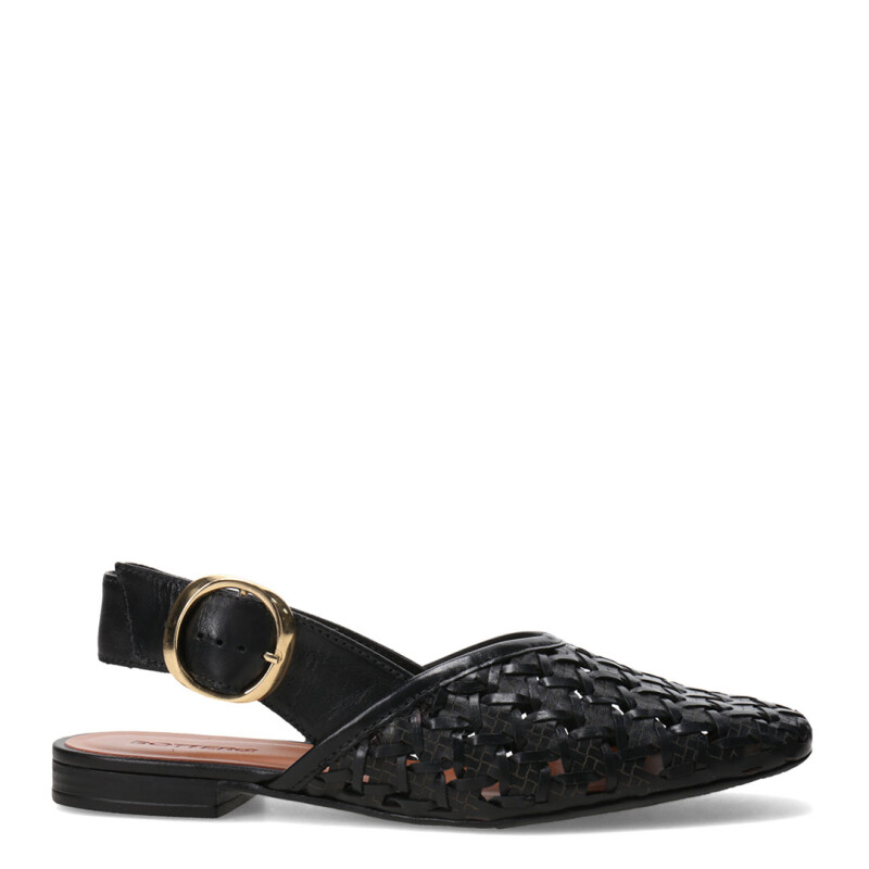 Zapatos de Mujer Bottero Tira Trasera Negro