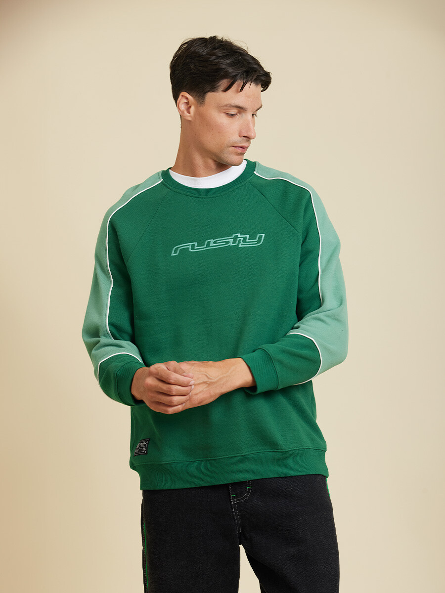 SWEATER ETOR RUSTY - Verde 