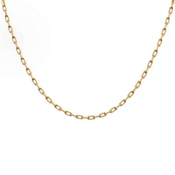 Cadena oro Force fina -Oro bajo -Sin Piedra-CD8077 sinpiedra