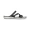 Sandalias Crocs Swiftwater Sandal - Mujer Black/white