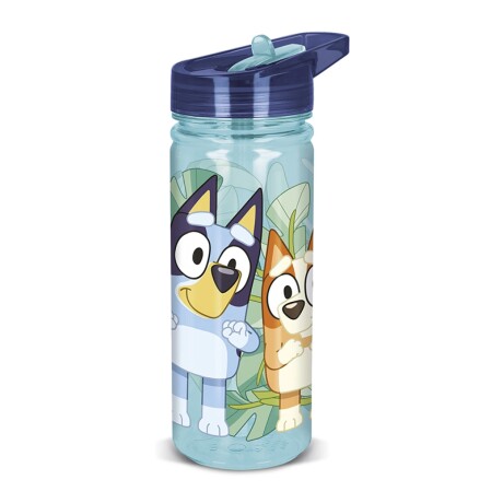 Botella Infantil Tritán 580ML con Pajita BLUEY
