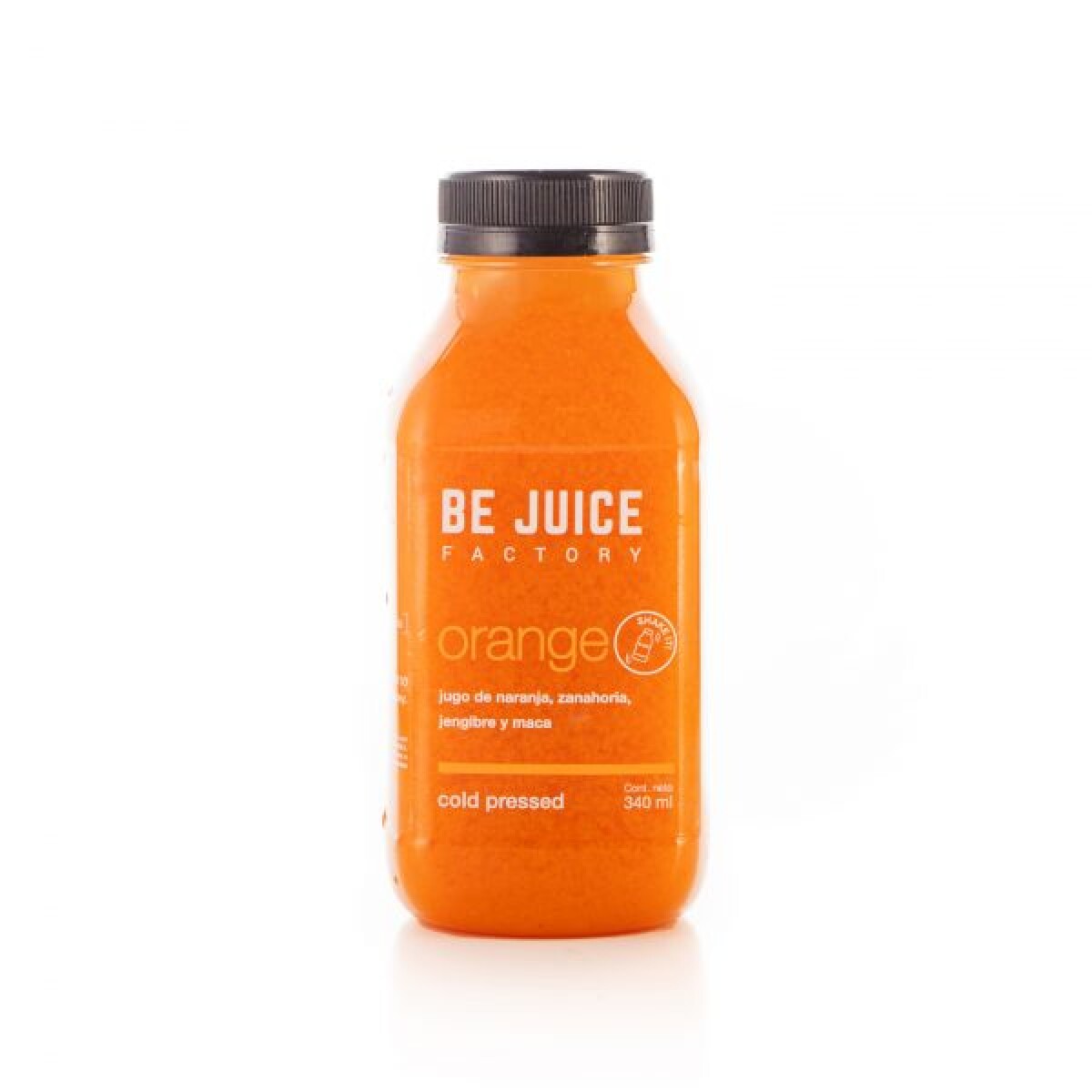 BE JUICE - Cold Press Orange - 340 ml - 000 