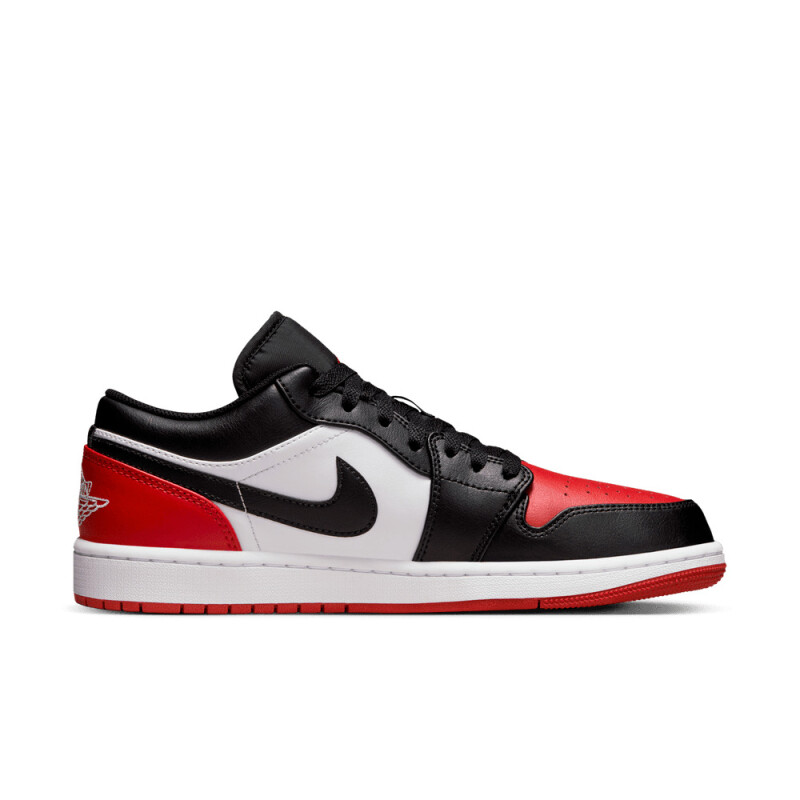 Championes Air Jordan 1 Bajo de Hombre Blanco