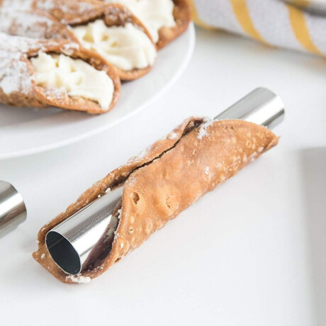 Moldes para Canoli Set 6 Unidades de Aluminio Moldes para Canoli Set 6 Unidades de Aluminio