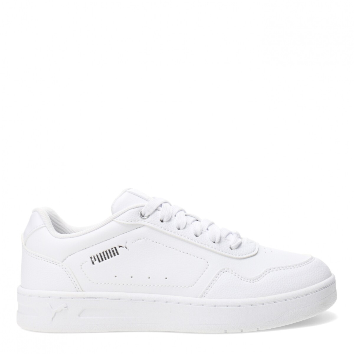 Championes de Mujer Puma Court Classic Puma - Blanco - Plateado 