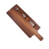 Tabla para quesos con utensilios madera acacia Tabla para quesos con utensilios madera acacia