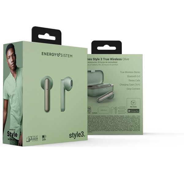 Auriculares Bluetooth Energy Sistem Tws 3 OLIVA