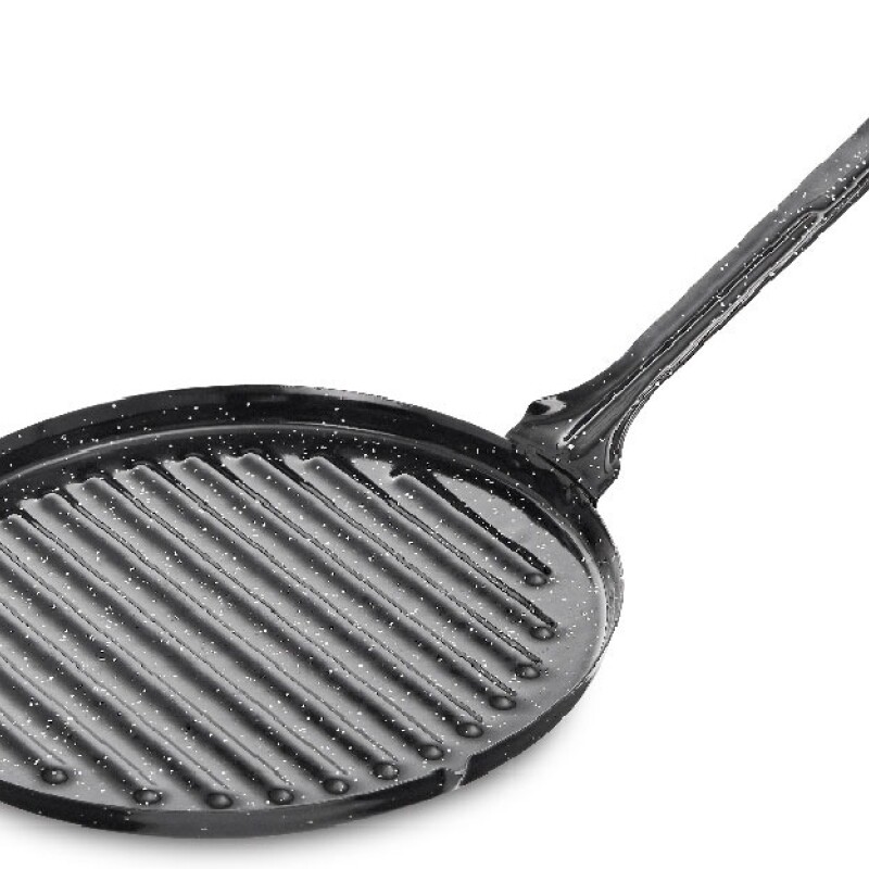 Plancha Redonda Vaello Campos de 26 cm – Acero Esmaltado, Ideal para Asar con Sabor Profesional Plancha Redonda Vaello Campos de 26 cm – Acero Esmaltado, Ideal para Asar con Sabor Profesional