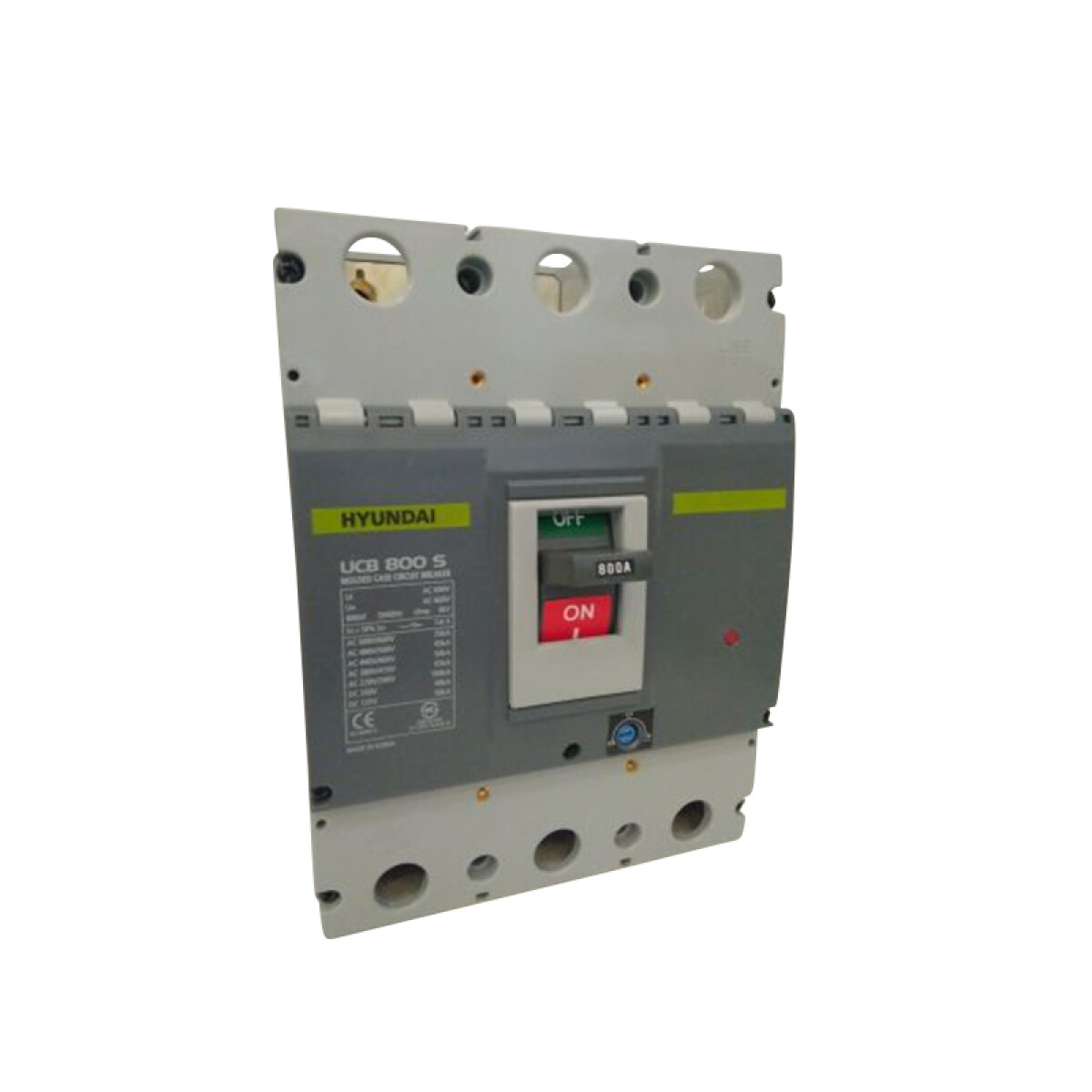 Llave industrial caja moldeada 3P 640-800A 65kA - HY4208 