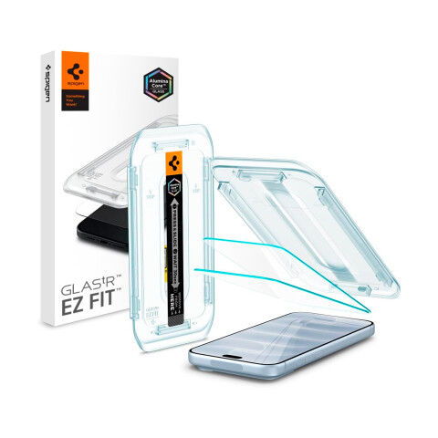 Spigen Lamina Templada Glas.tR EZ (2 unidades) iPhone 17 Pro Max Spigen Lamina Templada Glas.tR EZ (2 unidades) iPhone 17 Pro Max