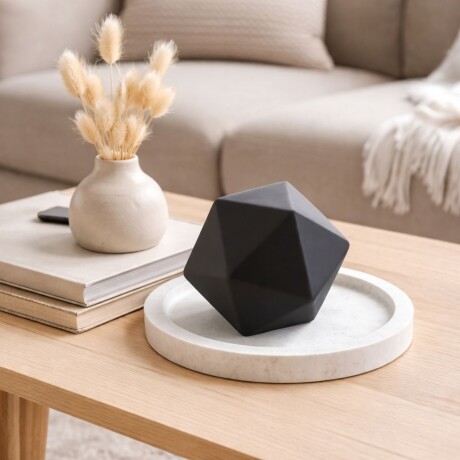 DECORACION GEOMETRIC VIASONO Negro - UNICO