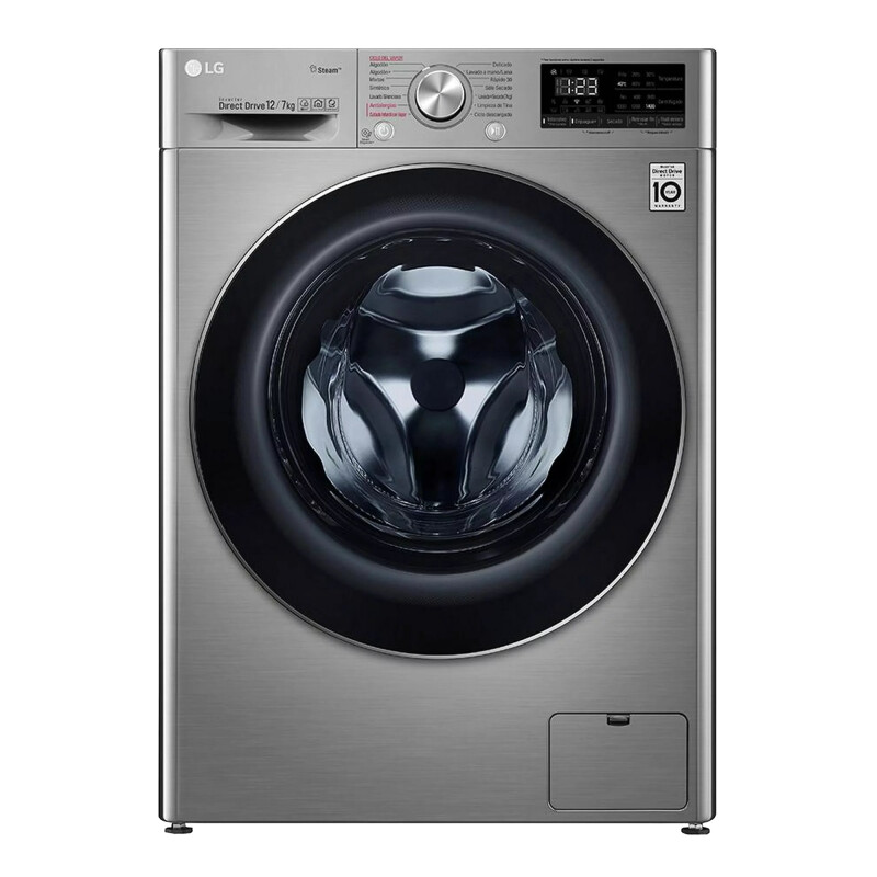 Lavasecarropas LG WD12VVC4S6C 12/7 kg Inox Lavasecarropas LG WD12VVC4S6C 12/7 kg Inox