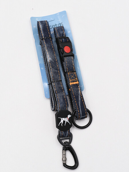 SET CADENA + COLLAR GRIS
