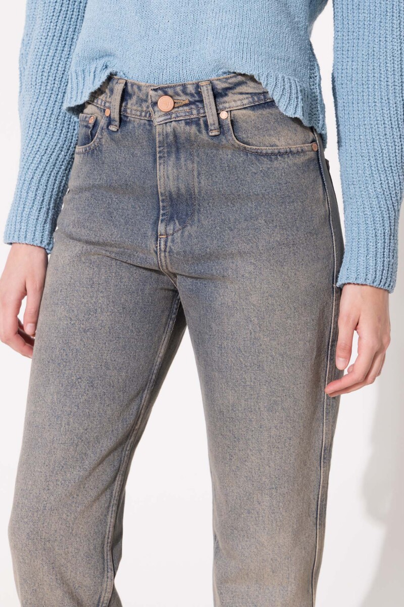 JEANS DUAL FADE Beige