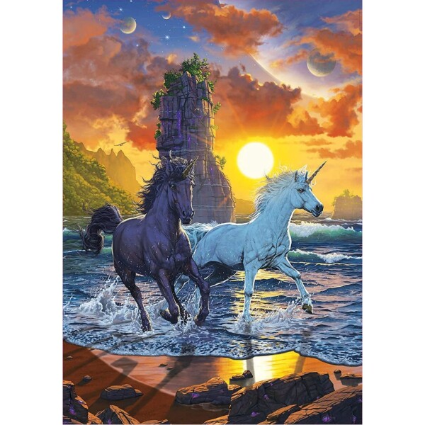 Puzzle Rompecabeza Educa Unicornios En La Playa 1000 Piezas Puzzle Rompecabeza Educa Unicornios En La Playa 1000 Piezas
