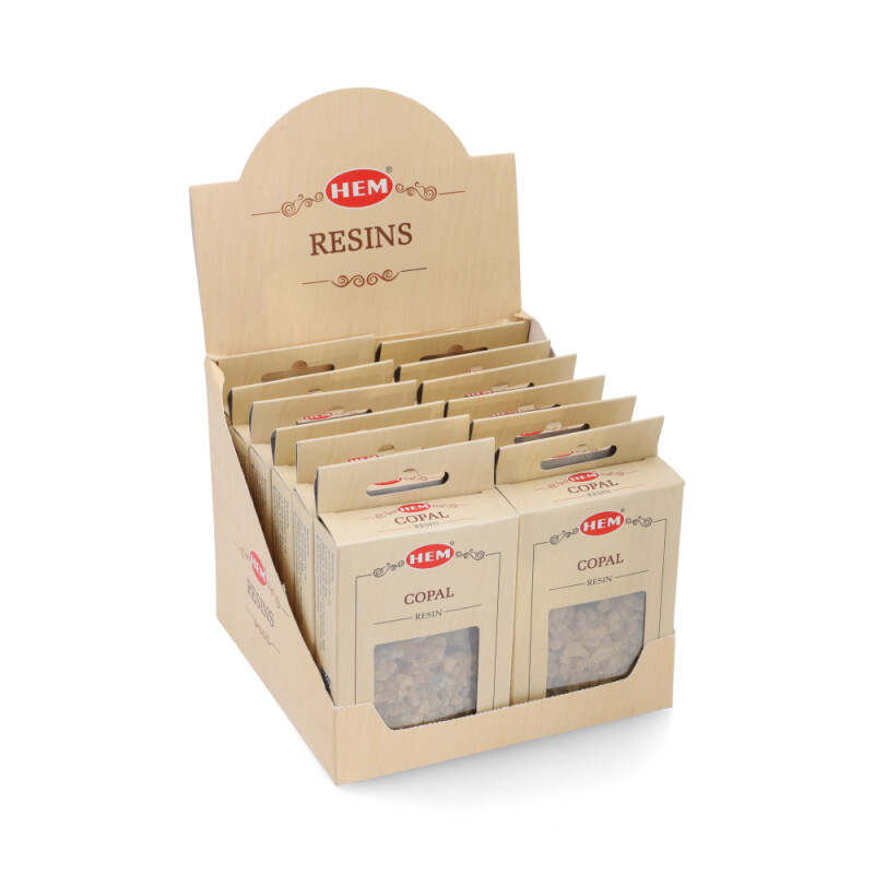 RESINA HEM CAJA X12 Copal
