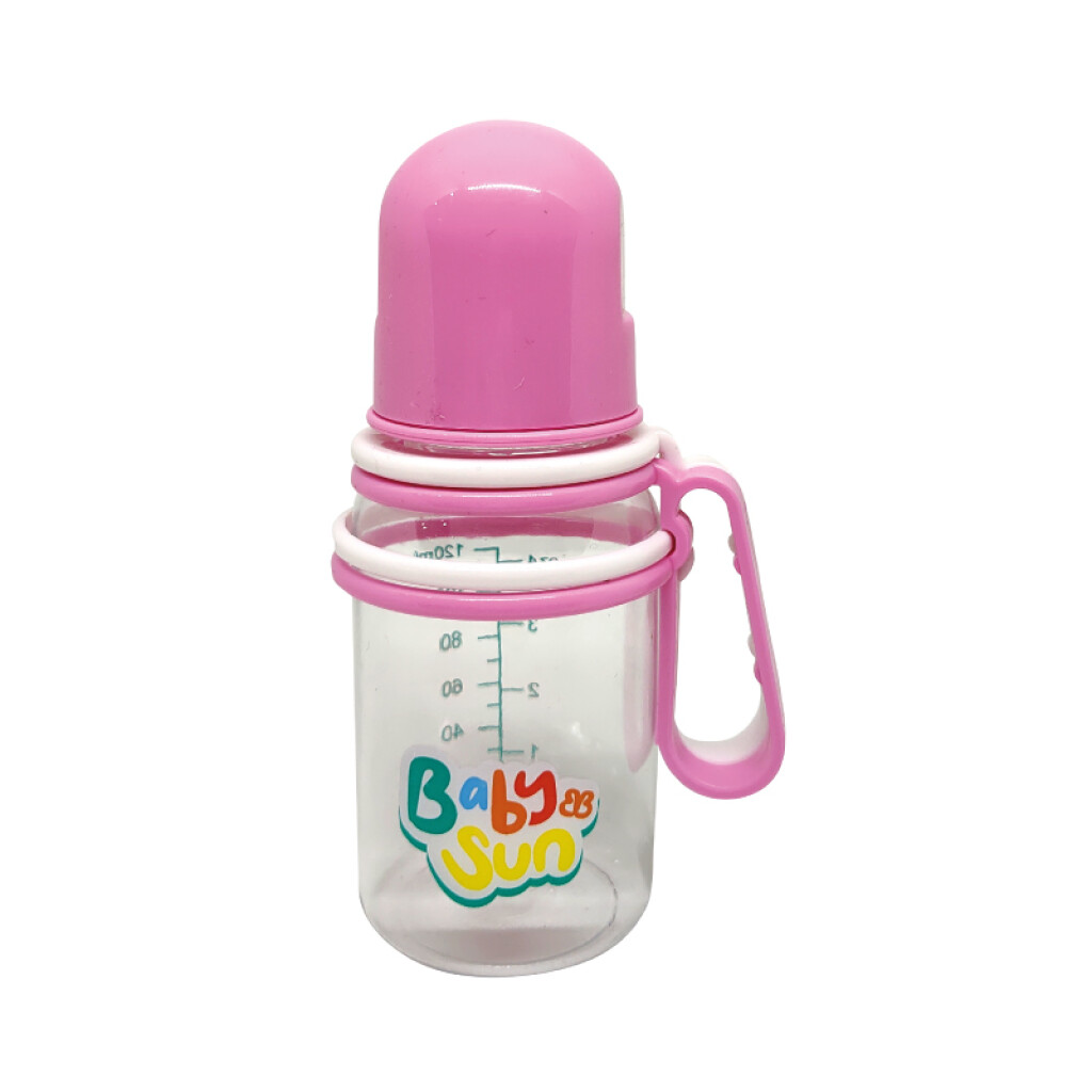 Babysun Mamadera Rosa Cod 8102 x 120 Ml