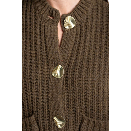 Chaleco Tejido Oliva