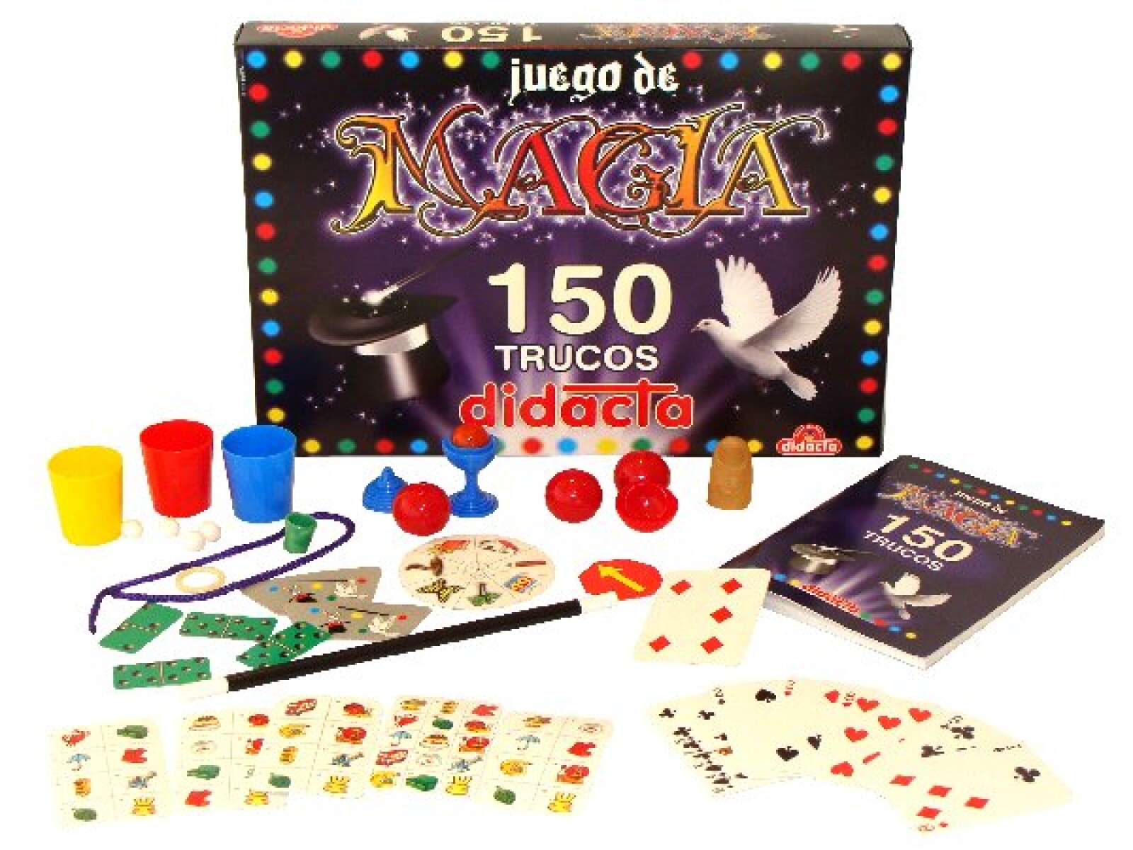 JUEGO DE MAGIA 150 TRUCOS DIDACTA 