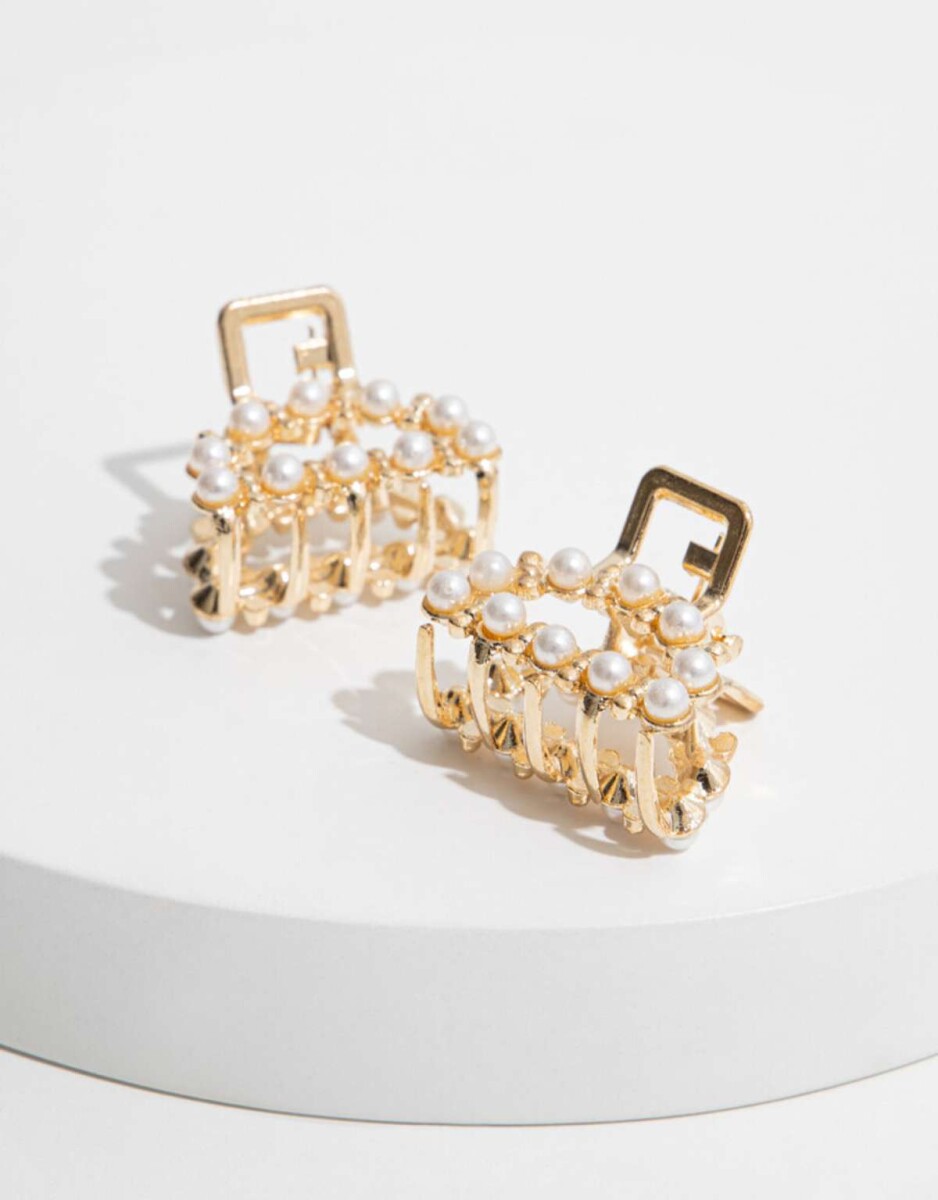 Broches Sets Perla - Combinacion Bicolor 