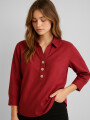 Blusa Kansas Bordeaux