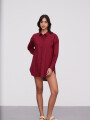 Camisa Delano Bordeaux