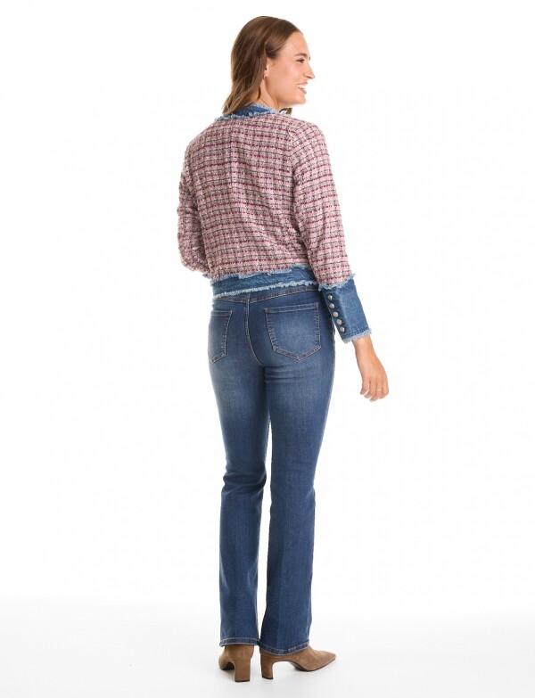Chaqueta Tweed & Denim ROSA/MULTI