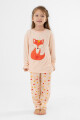 Pijama infantil polar fox Rosado