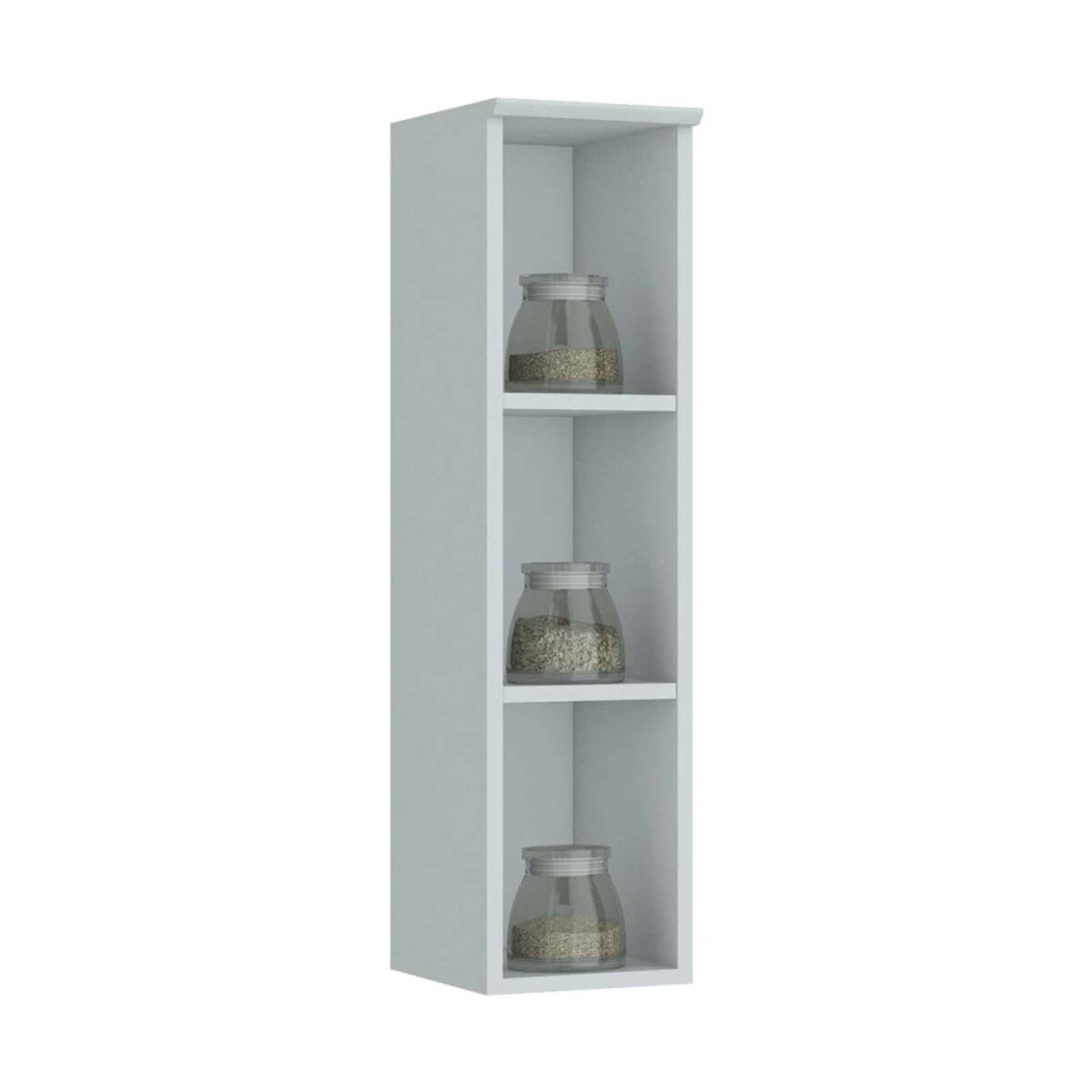 BOTELLERO DE COCINA - 20 CM MDF BLANCO AMERICANA 