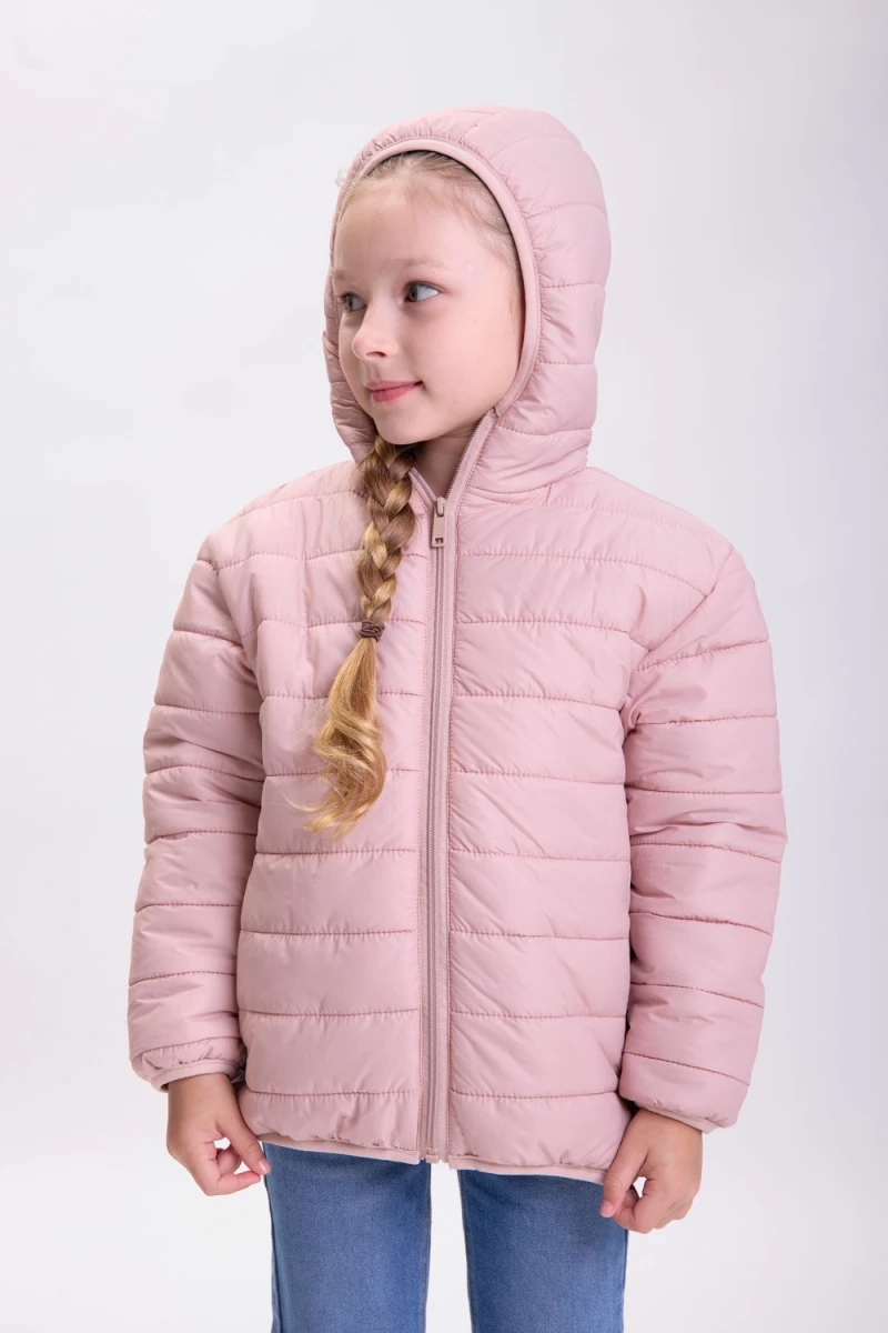 Campera abrigo Rosa Pastel