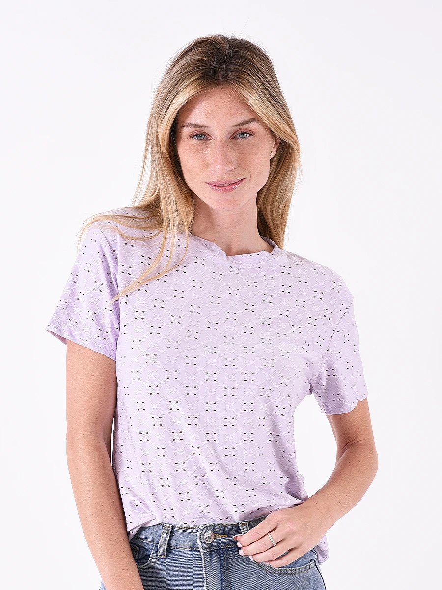 REMERA MAGNOLIA - LILA 
