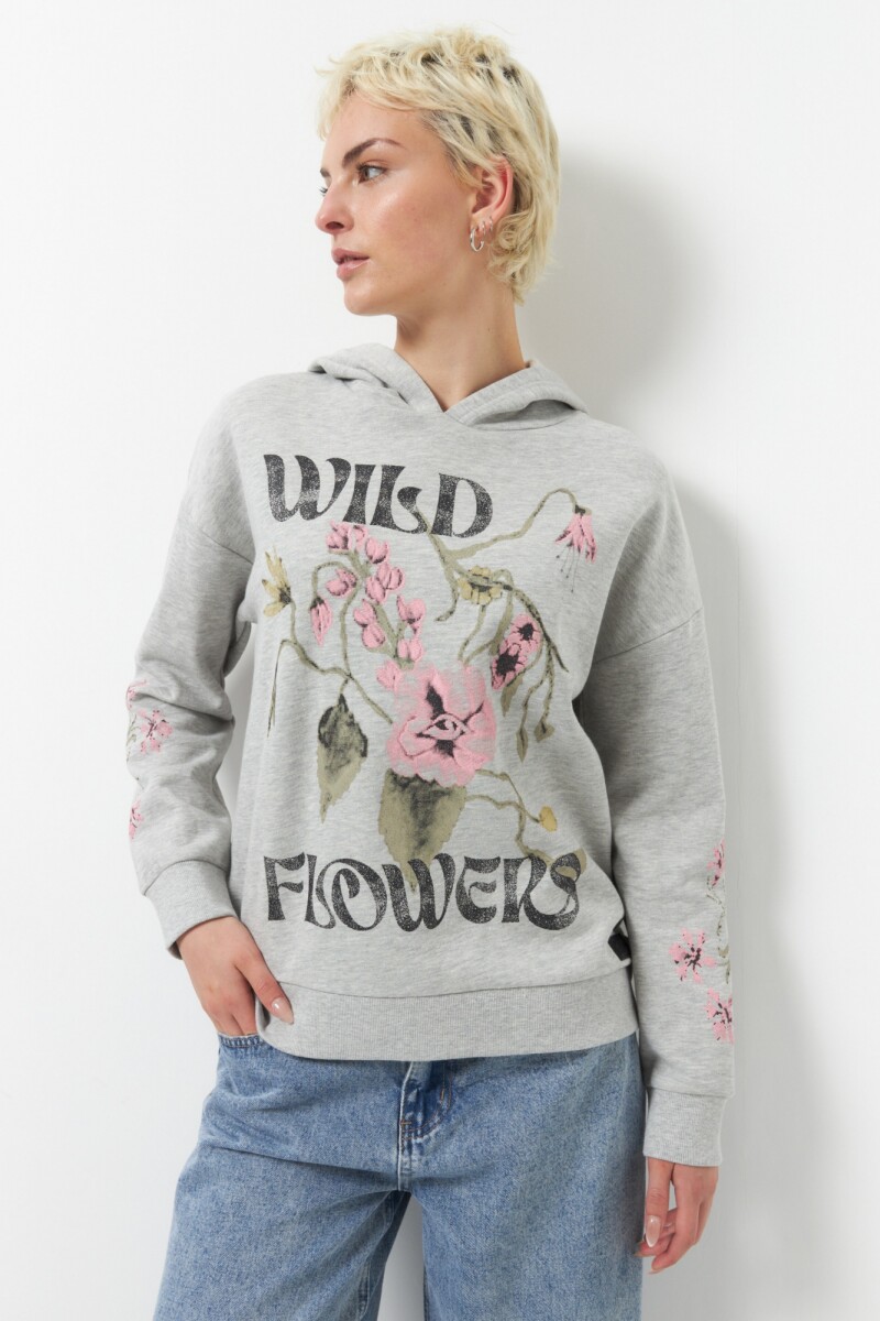 CANGURO WILD Gris Melange