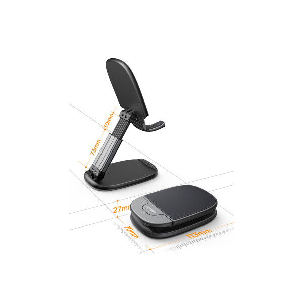 Soporte para escritorio plegable Joyroom color negro Soporte Para Escritorio Plegable Joyroom Color Negro