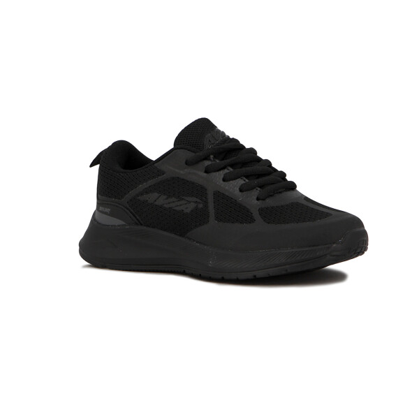 Avia Zapatillas Acordonadas Para Niño Evan- Black Negro